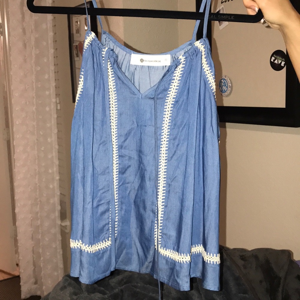Denim shirt